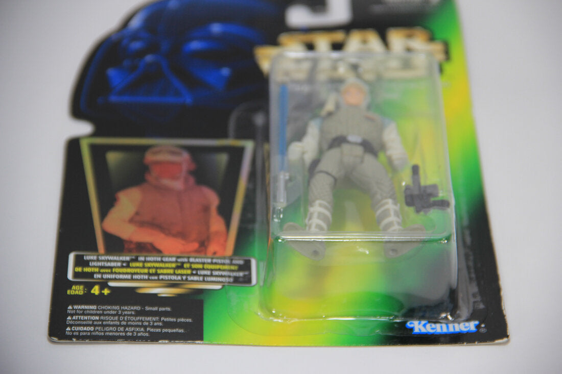 Star Wars Luke Skywalker Hoth Gear 1996 POTF Trilingual Holofoil Card Collection 2 L014720