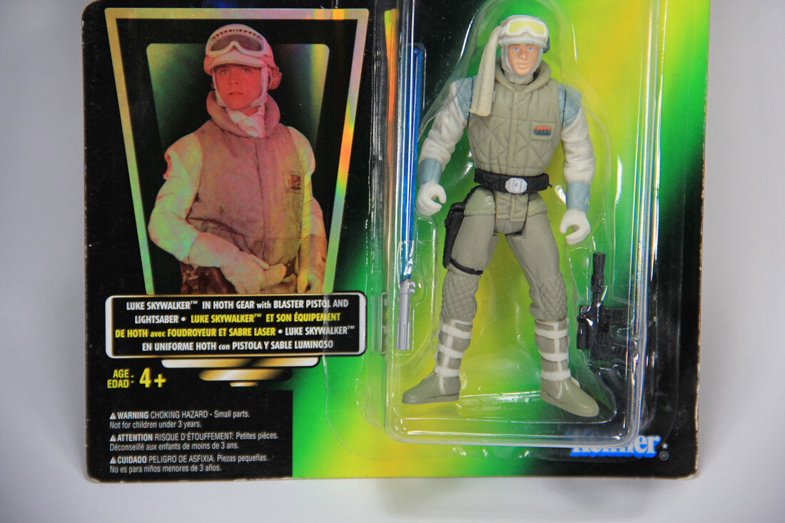 Star Wars Luke Skywalker Hoth Gear 1996 POTF Trilingual Holofoil Card Collection 2 L014720