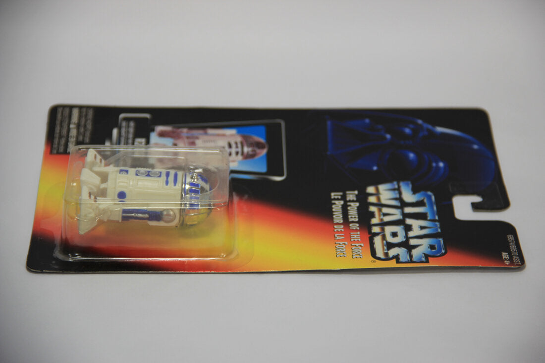 Star Wars R2-D2 1995 POTF Action Figure Canadian FR-ENG Bilingual Card L014727