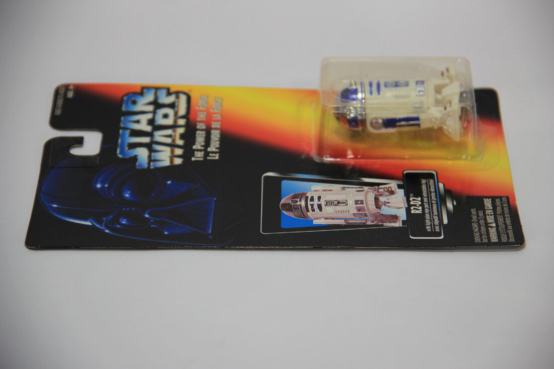 Star Wars R2-D2 1995 POTF Action Figure Canadian FR-ENG Bilingual Card L014727