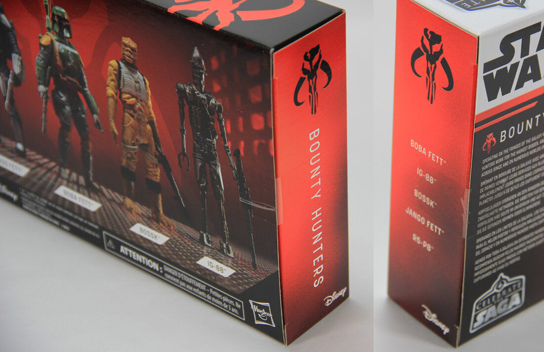 Star Wars Celebrate The Saga Bounty Hunters 5-Pack 3.75 Action Figures MISB L014756