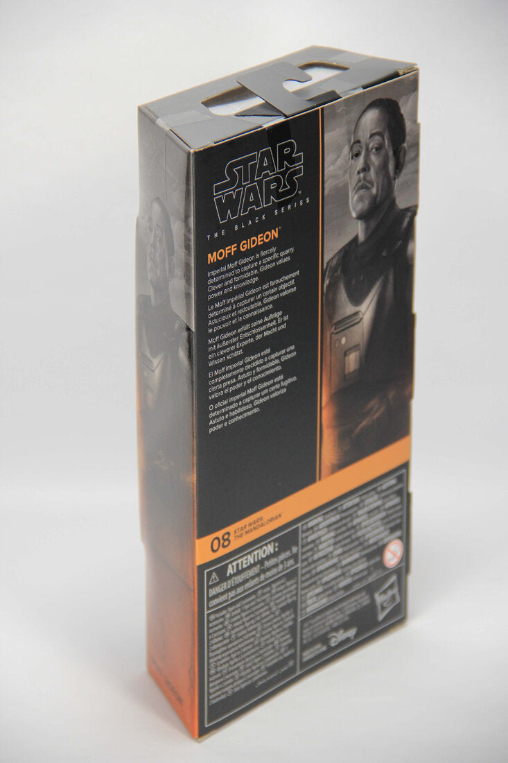 Star Wars Moff Gideon #08 The Mandalorian Black Series Galaxy 6 Inch Figure MISB L014763