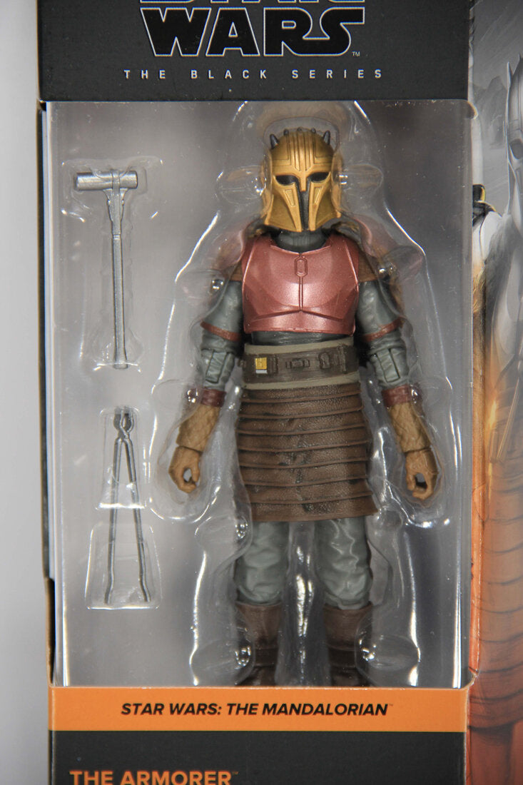 Star Wars The Armorer #04 The Mandalorian Black Series Galaxy 6 Inch Figure MISB L014765