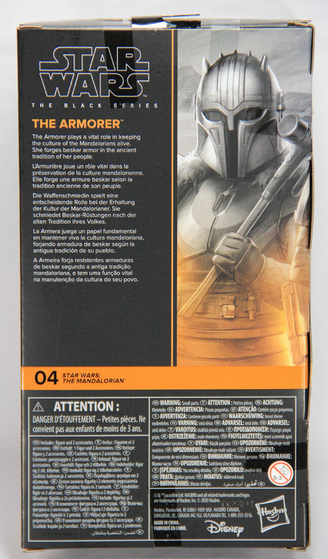Star Wars The Armorer #04 The Mandalorian Black Series Galaxy 6 Inch Figure MISB L014765