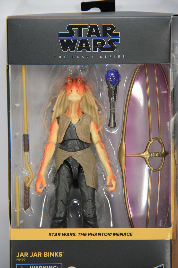 Star Wars Jar Jar Binks The Phantom Menace #01 Black Series 6 Inch Figure MISB L014766