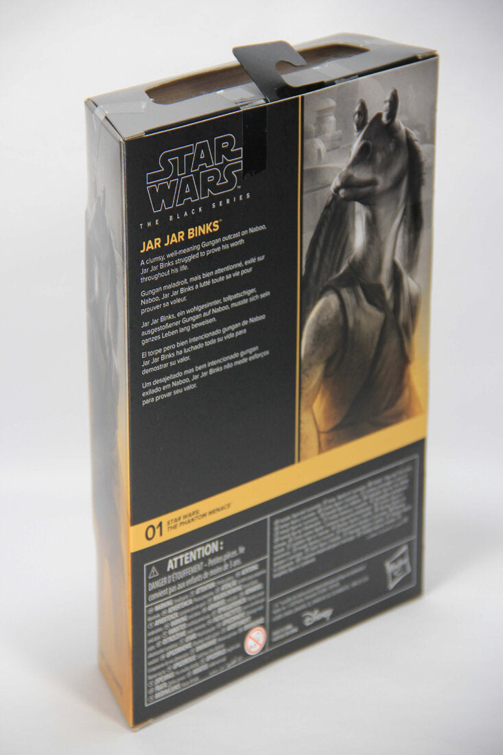 Star Wars Jar Jar Binks The Phantom Menace #01 Black Series 6 Inch Figure MISB L014766