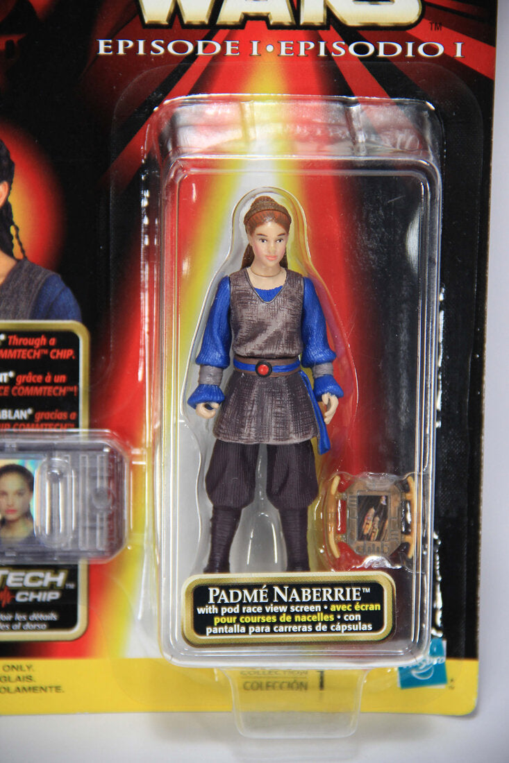 Star Wars Padmé Naberrie 1998 The Phantom Menace Figure Trilingual L014769