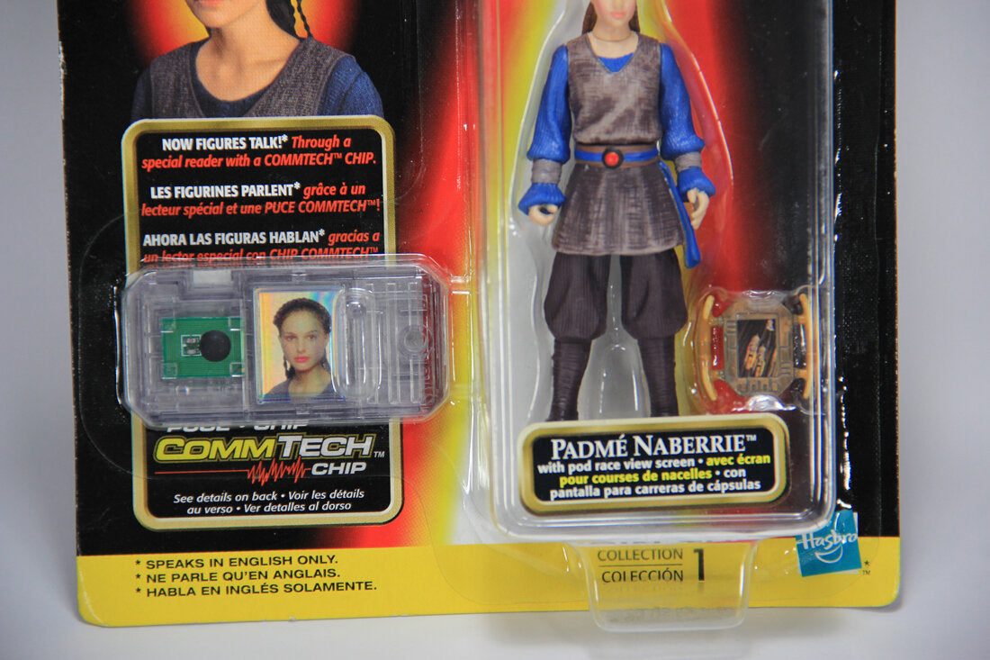 Star Wars Padmé Naberrie 1998 The Phantom Menace Figure Trilingual L014769