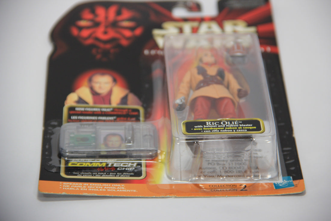 Star Wars Ric Olié 1998 The Phantom Menace Figure Trilingual L014770