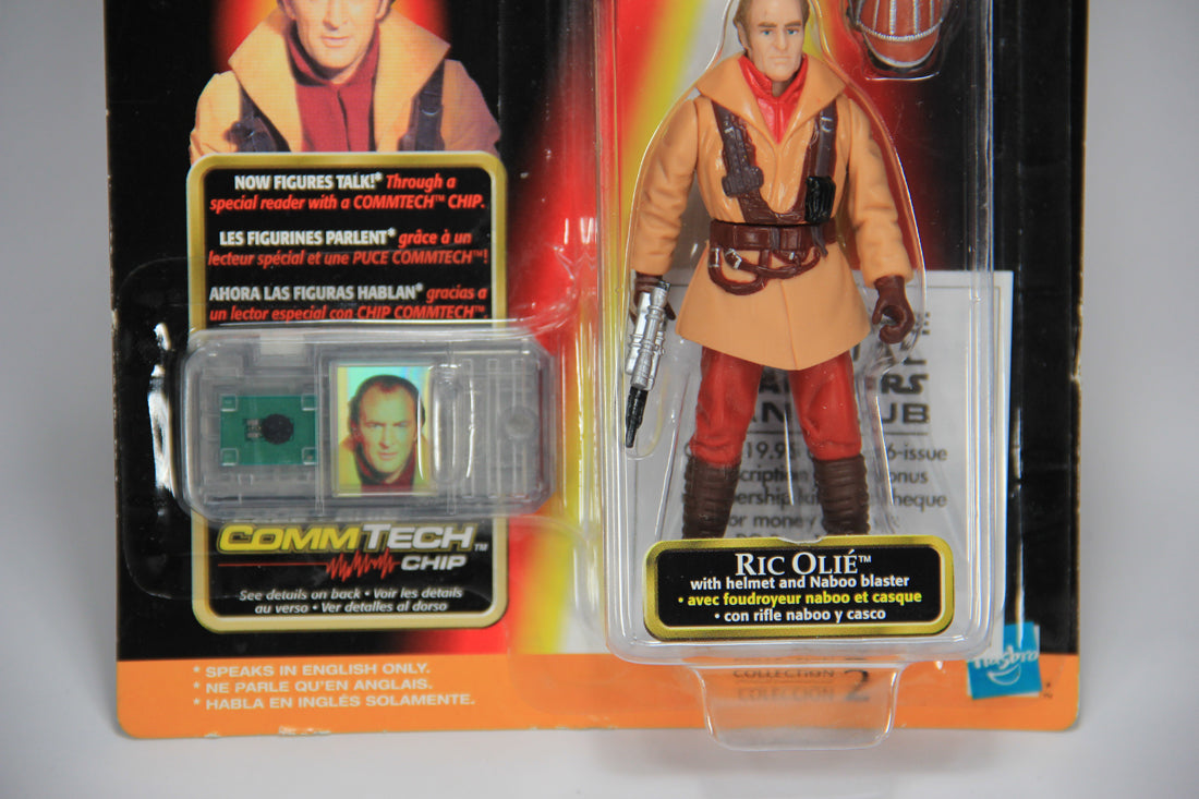 Star Wars Ric Olié 1998 The Phantom Menace Figure Trilingual L014770