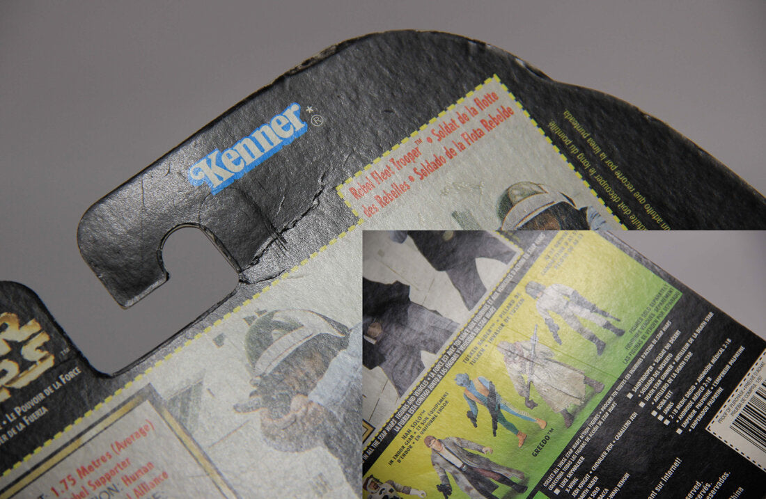 Star Wars Rebel Fleet Trooper 1996 POTF Figure Trilingual Holofoil Card Collection 1 L014772