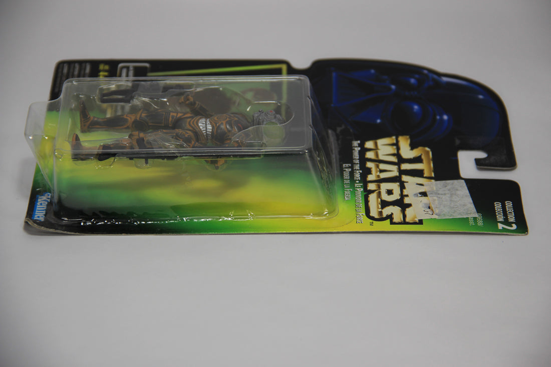 Star Wars 4-LOM 1997 POTF Action Figure Trilingual Holofoil Card Collection 2 L014774