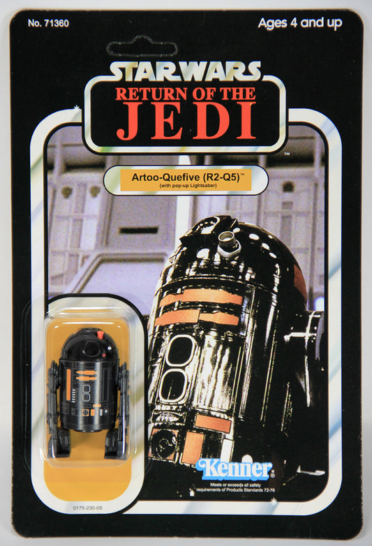 Star Wars Pop-Up R2-Q5 Return Of The Jedi SLC Factory Custom Figure And Card MOC L014806