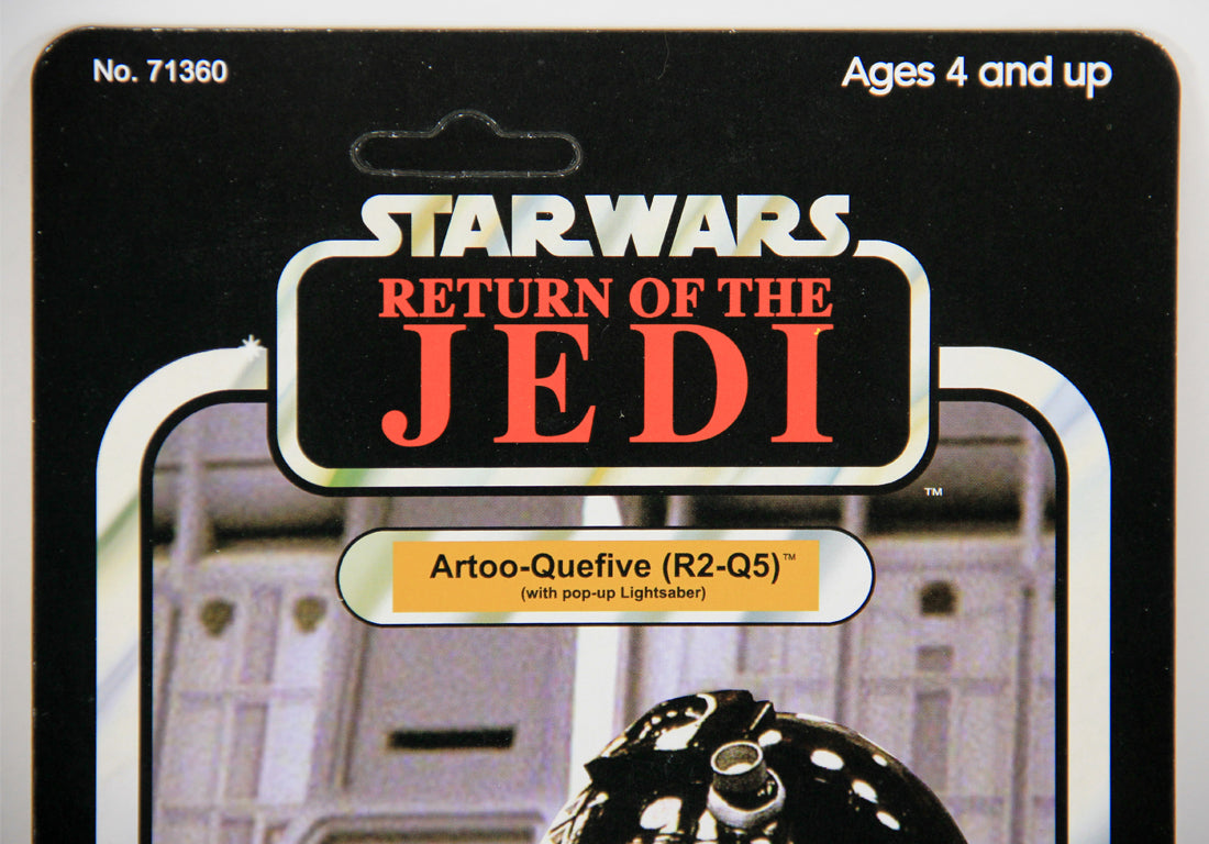 Star Wars Pop-Up R2-Q5 Return Of The Jedi SLC Factory Custom Figure And Card MOC L014806