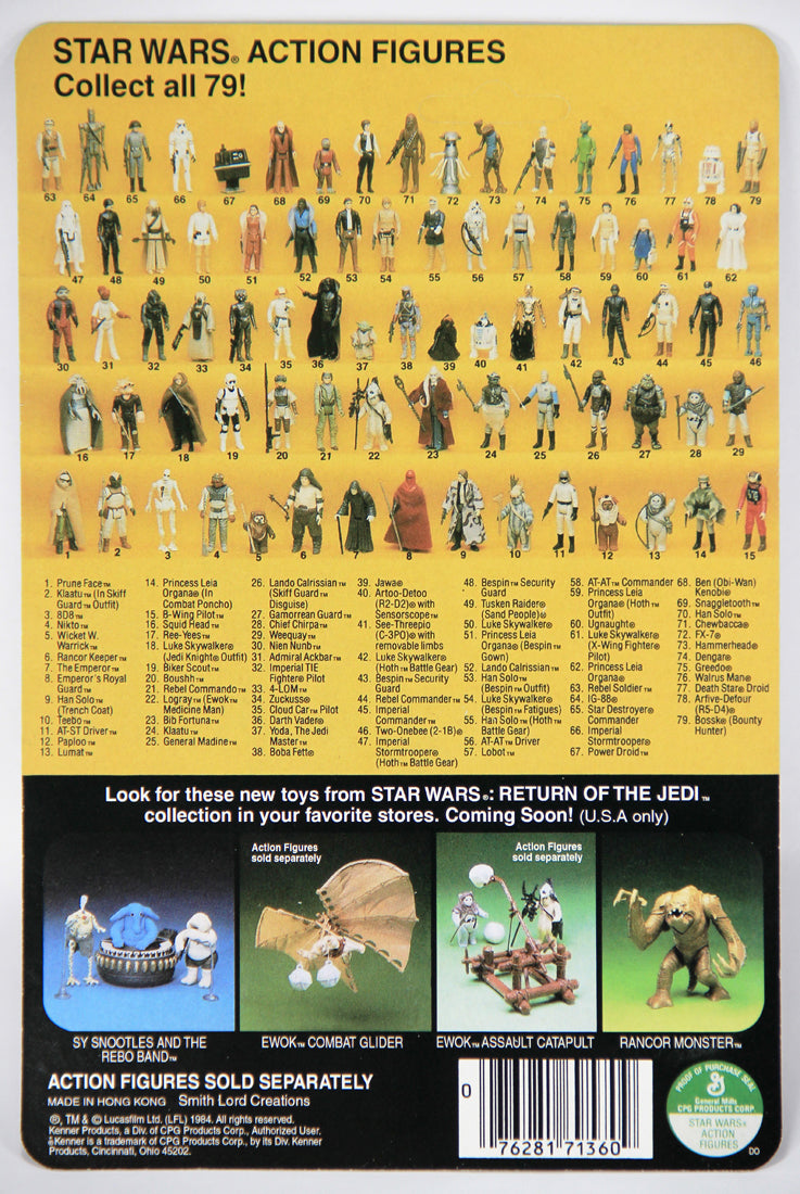 Star Wars Pop-Up R2-Q5 Return Of The Jedi SLC Factory Custom Figure And Card MOC L014806