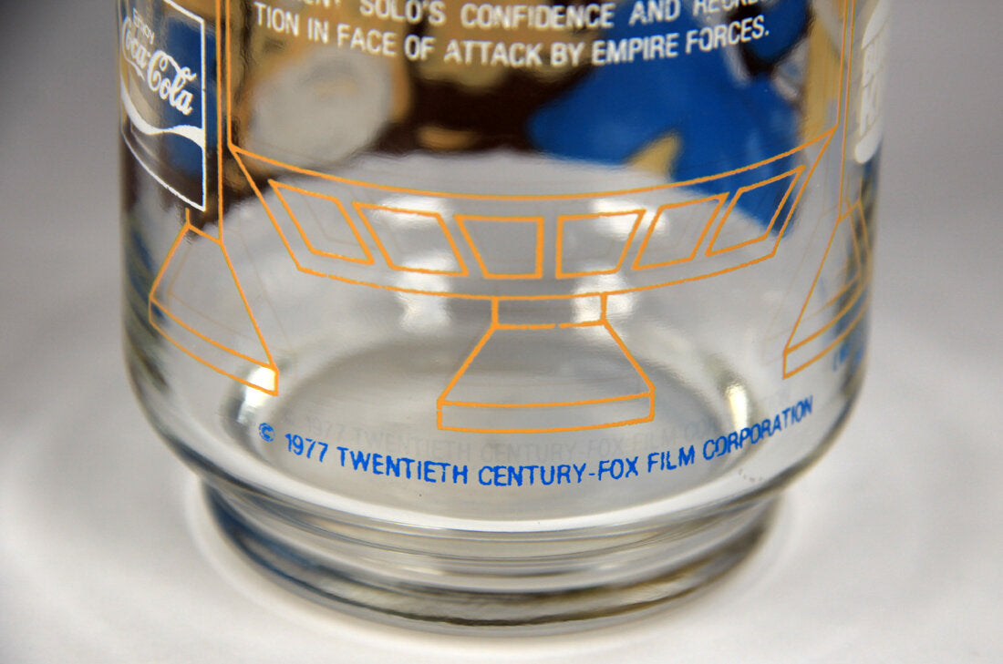 Star Wars 1977 Burger King Vintage Drinking Glass Chewbacca A New Hope L014817