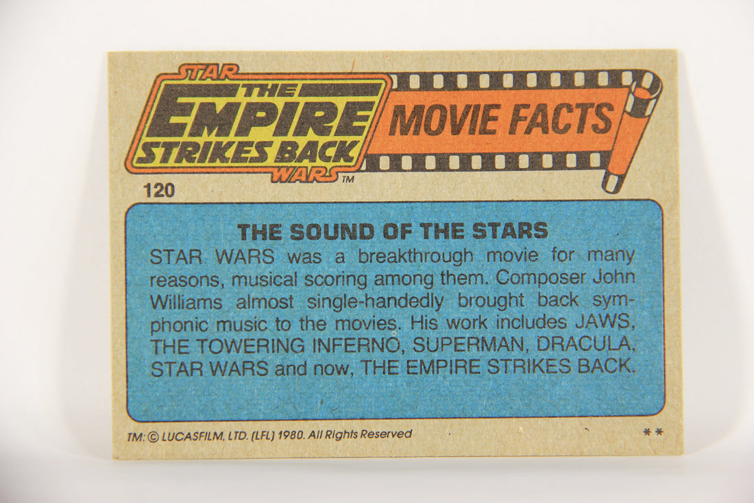 Star Wars Empire Strikes Back 1980 Trading Card #120 Snow Walkers ENG L014851