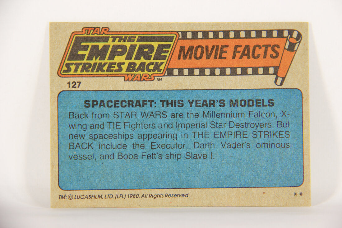 Star Wars Empire Strikes Back Trading Card #127 Luke Battling Darth ENG L014852