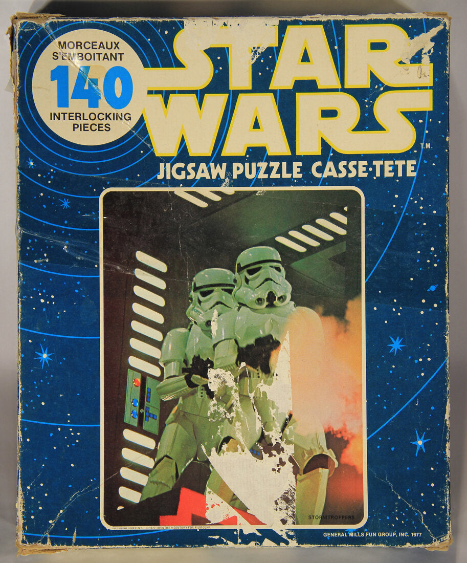 Star Wars 1977 Puzzle RARE Exclusive Stormtroopers Canadian Edit. FR-ENG L014858