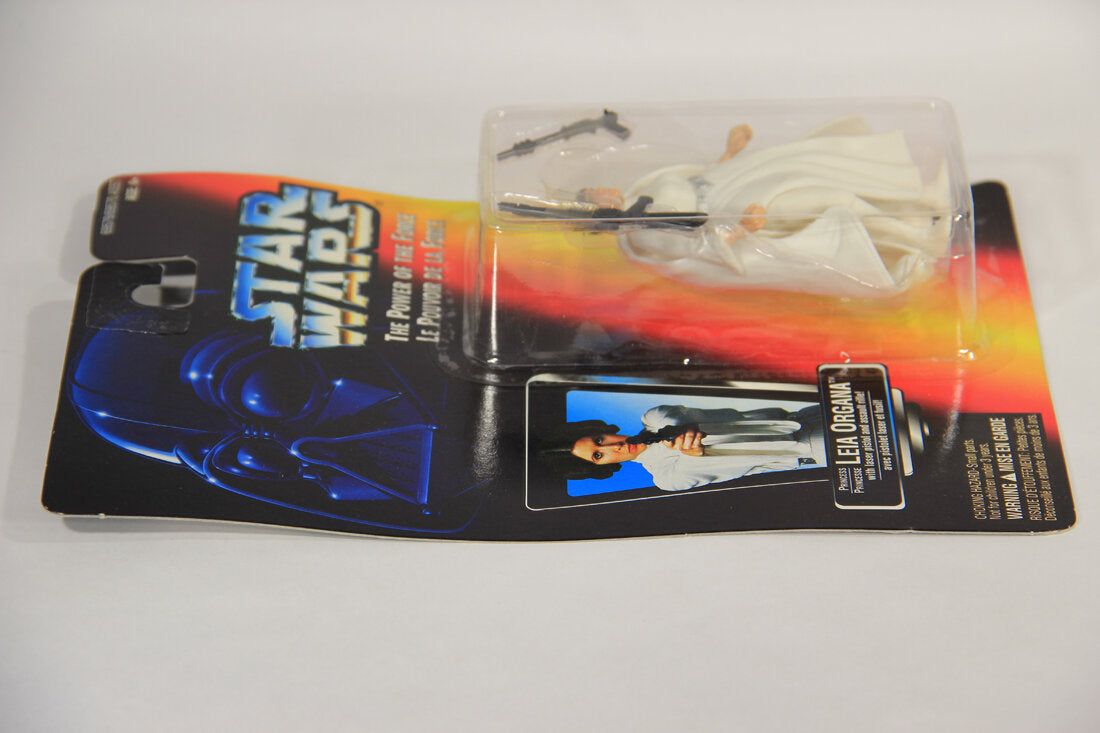 Star Wars Princess Leia Organa 1995 POTF Action Figure Canadian FR-ENG Bilingual Card L014871
