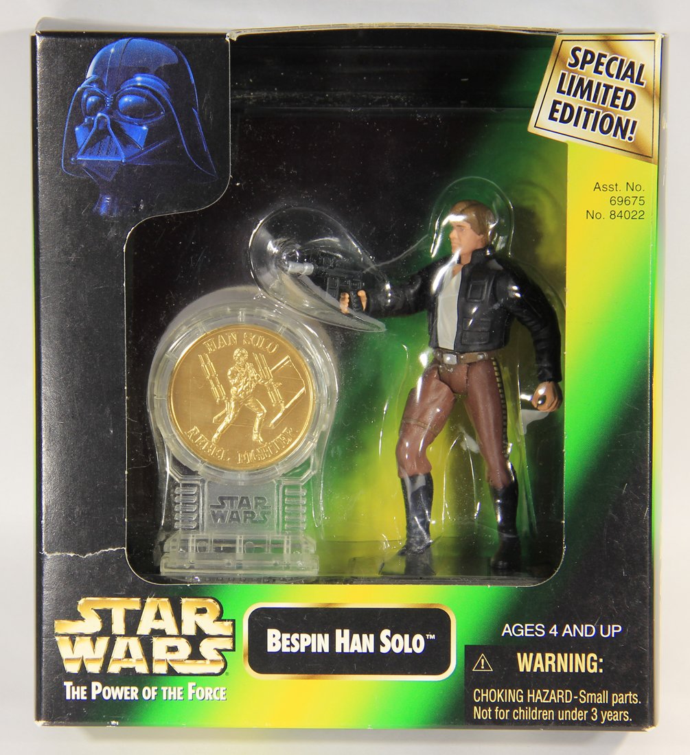 Star Wars Bespin Han Solo 1997 POTF Action Figure Special Limited Edition  With Coin ENG MISB L014873