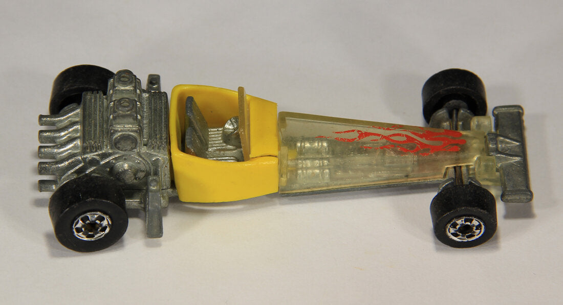 Hot Wheels 1976 Odd Rod Yellow Dragster Good Condition L014875