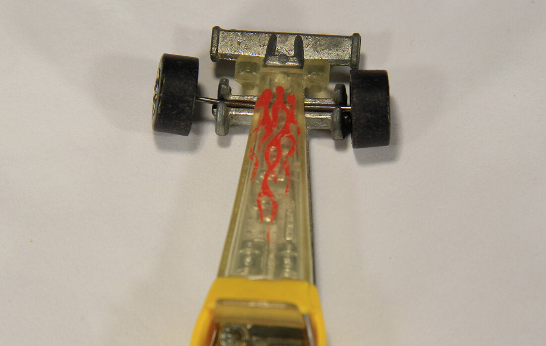 Hot Wheels 1976 Odd Rod Yellow Dragster Good Condition L014875
