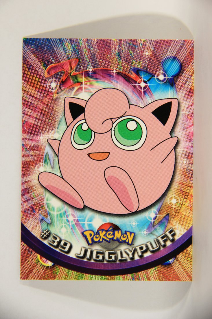 Pokmon Card Jigglypuff #39 TV Animation Blue Logo 1st Print ENG L0149 AGS Collectibles Pokmon Card Jigglypuff #39 TV Animation Blue Logo 1st Print ENG L0149 AGS Collectibles