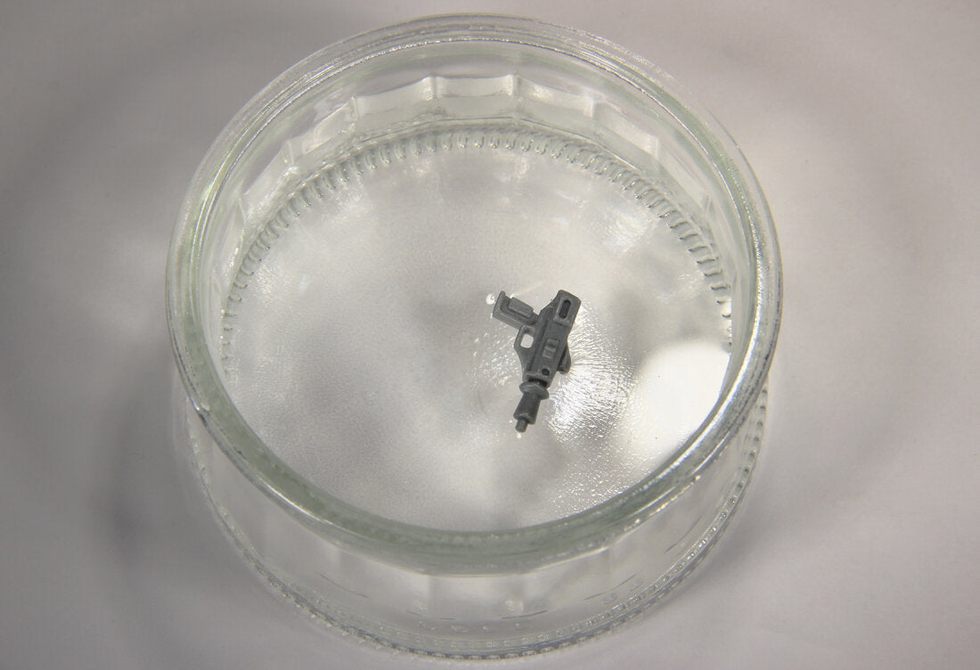 Star Wars Repro Weapon Pilot Blaster Grey Top Quality Color Match L014954