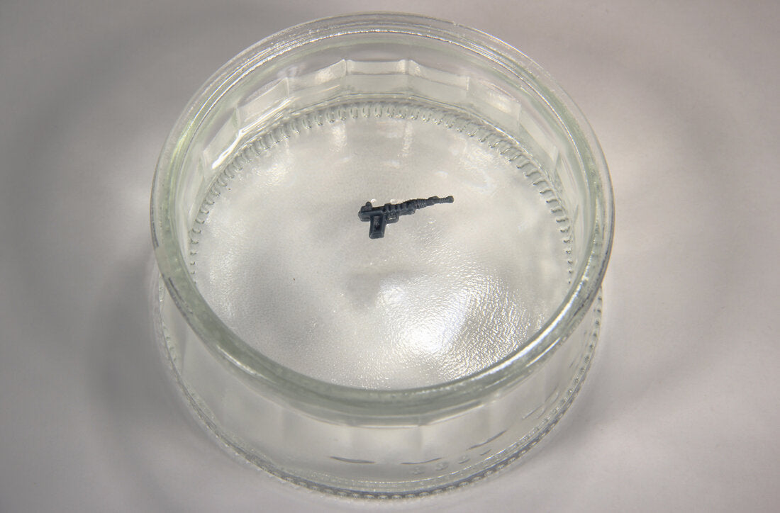 Star Wars ROTJ Repro Weapon Endor Blaster Dark Grey Blue Quality Color Match L014959