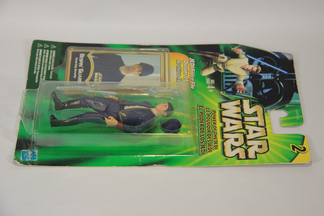 Star Wars Bespin Guard Cloud City Security 2000 Power Of The Jedi Figure Trilingual Card L015019