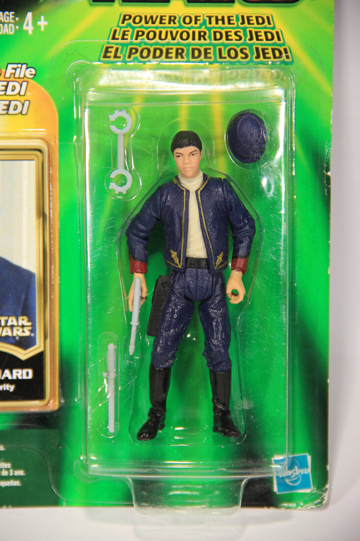 Star Wars Bespin Guard Cloud City Security 2000 Power Of The Jedi Figure Trilingual Card L015019