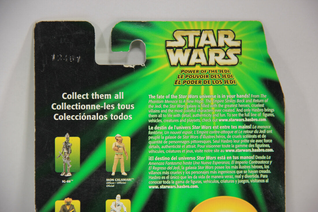 Star Wars Bespin Guard Cloud City Security 2000 Power Of The Jedi Figure Trilingual Card L015019