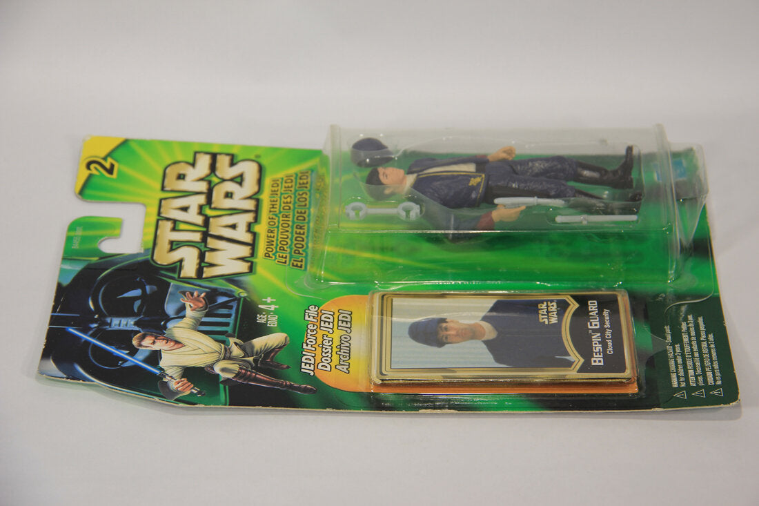 Star Wars Bespin Guard Cloud City Security 2000 Power Of The Jedi Figure Trilingual Card L015019