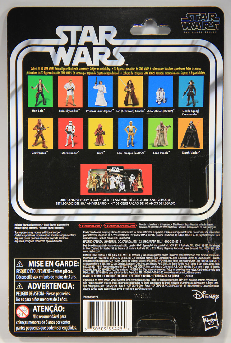 Star Wars Black Series Sand People 40th Anniversary 6 Inch Tusken Raider MOC L015033