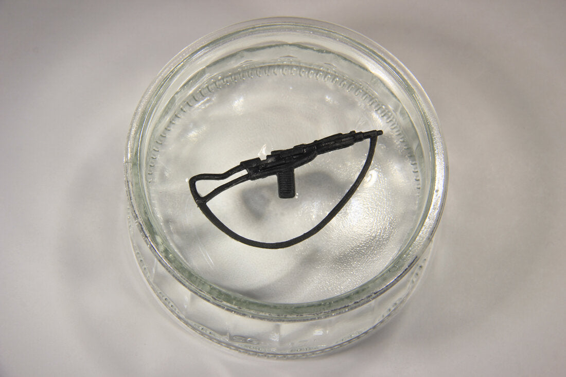 Star Wars Replacement Weapon AT-AT Driver Rifle Black High Quality Repro L015046