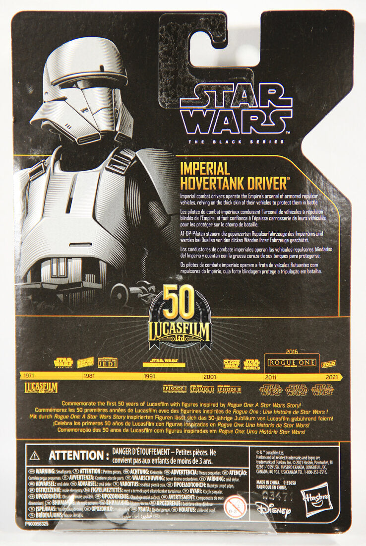 Star Wars Imperial Hovertank Driver Black Series Archive 6 Inch 50th Anniversary MOC L015069
