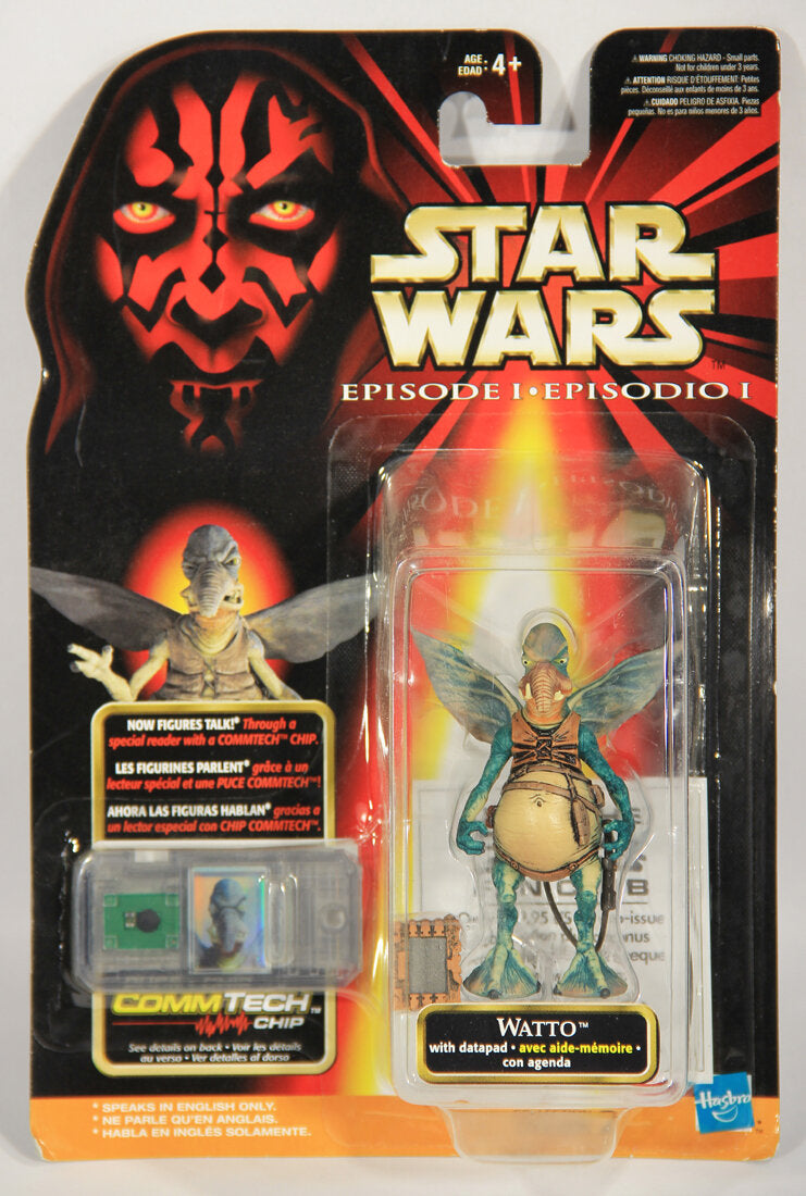 Star Wars Watto 1998 The Phantom Menace Figure Trilingual L015072