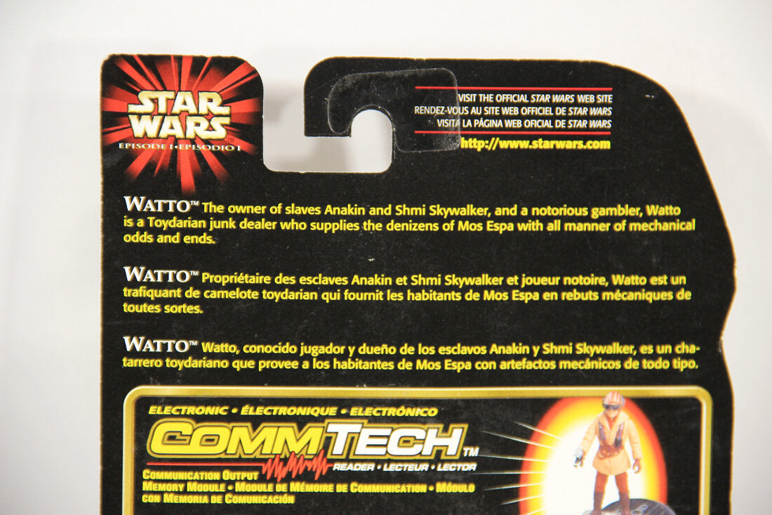 Star Wars Watto 1998 The Phantom Menace Figure Trilingual L015072