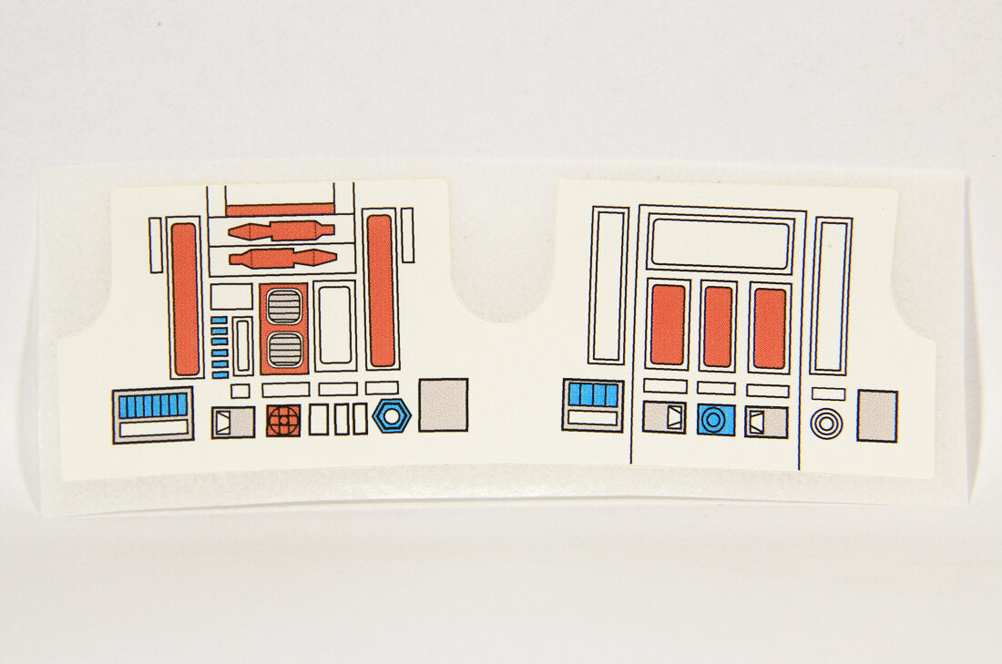Star Wars R5-D4 Decal Sticker Label Replacement Top Quality Color Match L015077