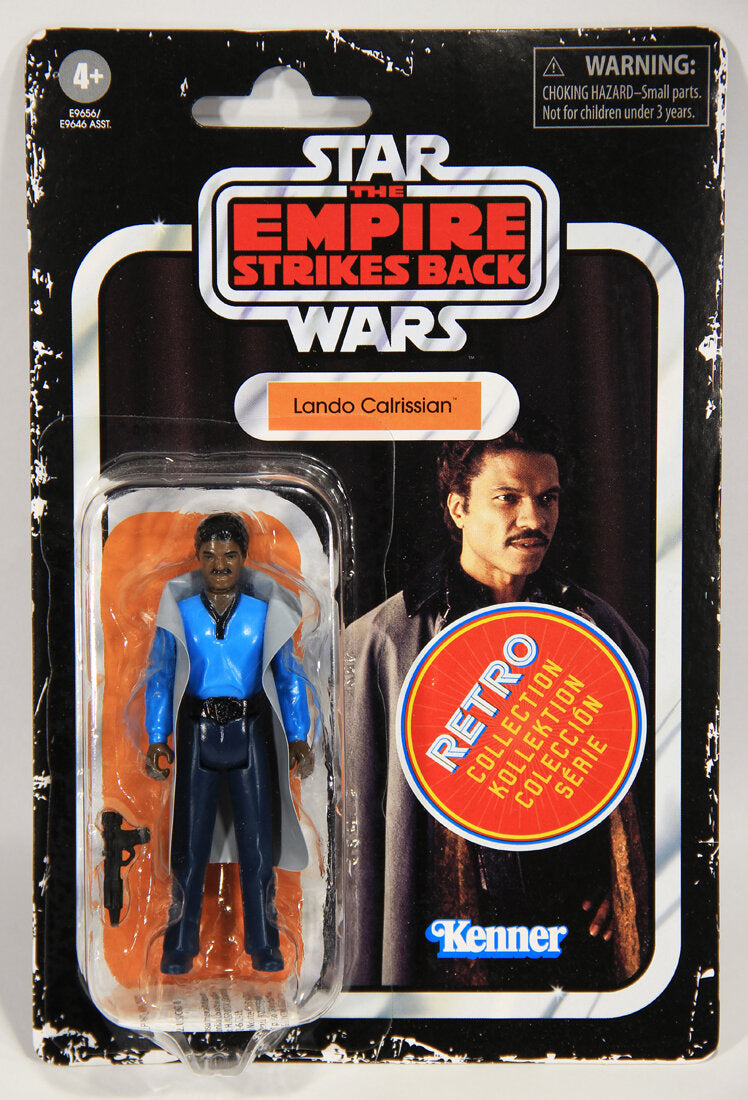 Star Wars Lando Calrissian Retro Collection Empire Strikes Back Exclusive Action Figure MOC L015098