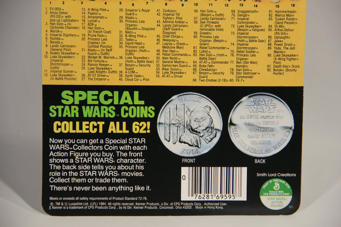 Star Wars Luke Stormtrooper POTF Coin SLC Factory Custom Figure And Card L015108
