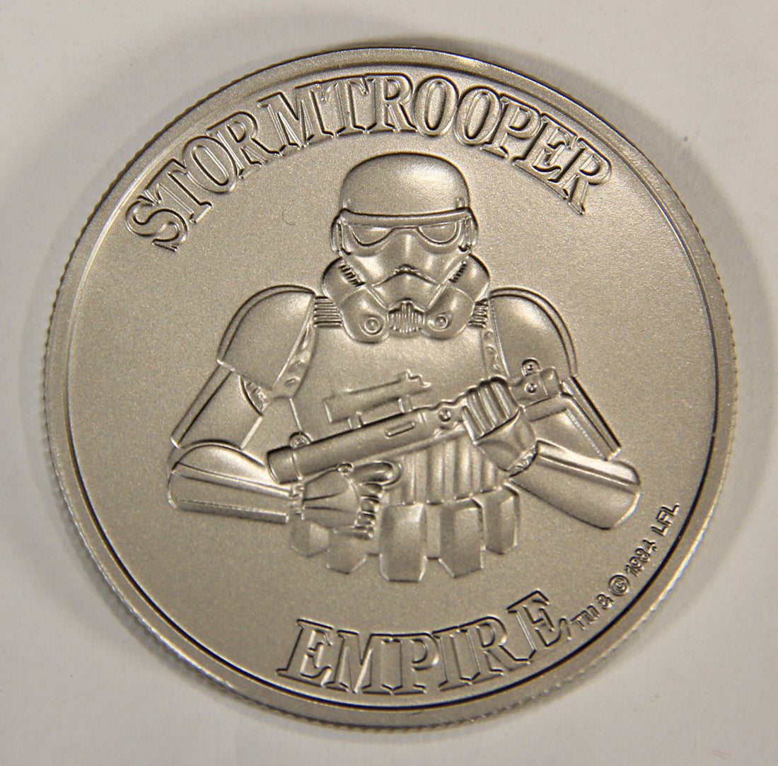Star Wars Coin POTF Stormtrooper CUSTOM Replacement Top Quality Repro L015116