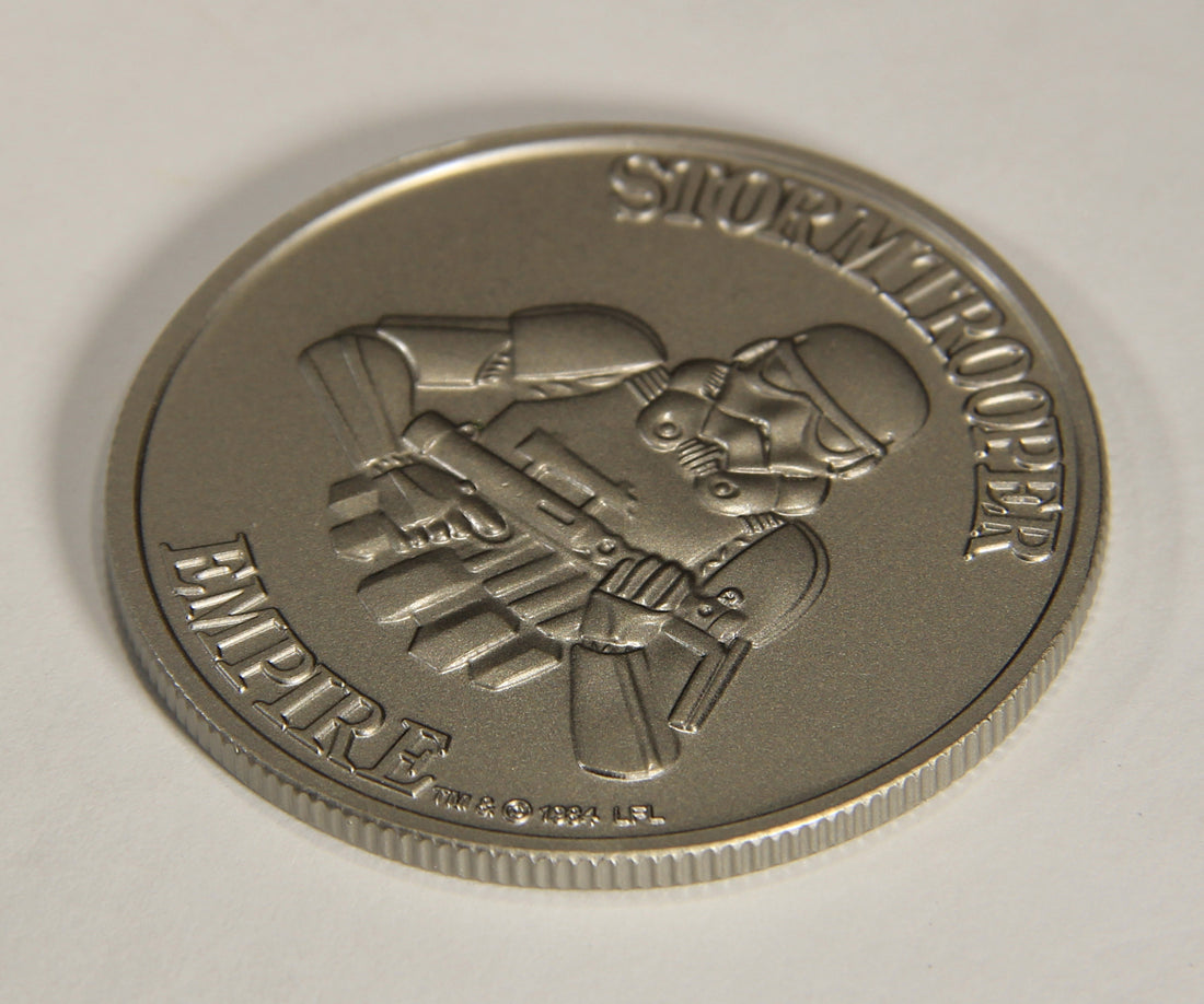 Star Wars Coin POTF Stormtrooper CUSTOM Replacement Top Quality Repro L015116