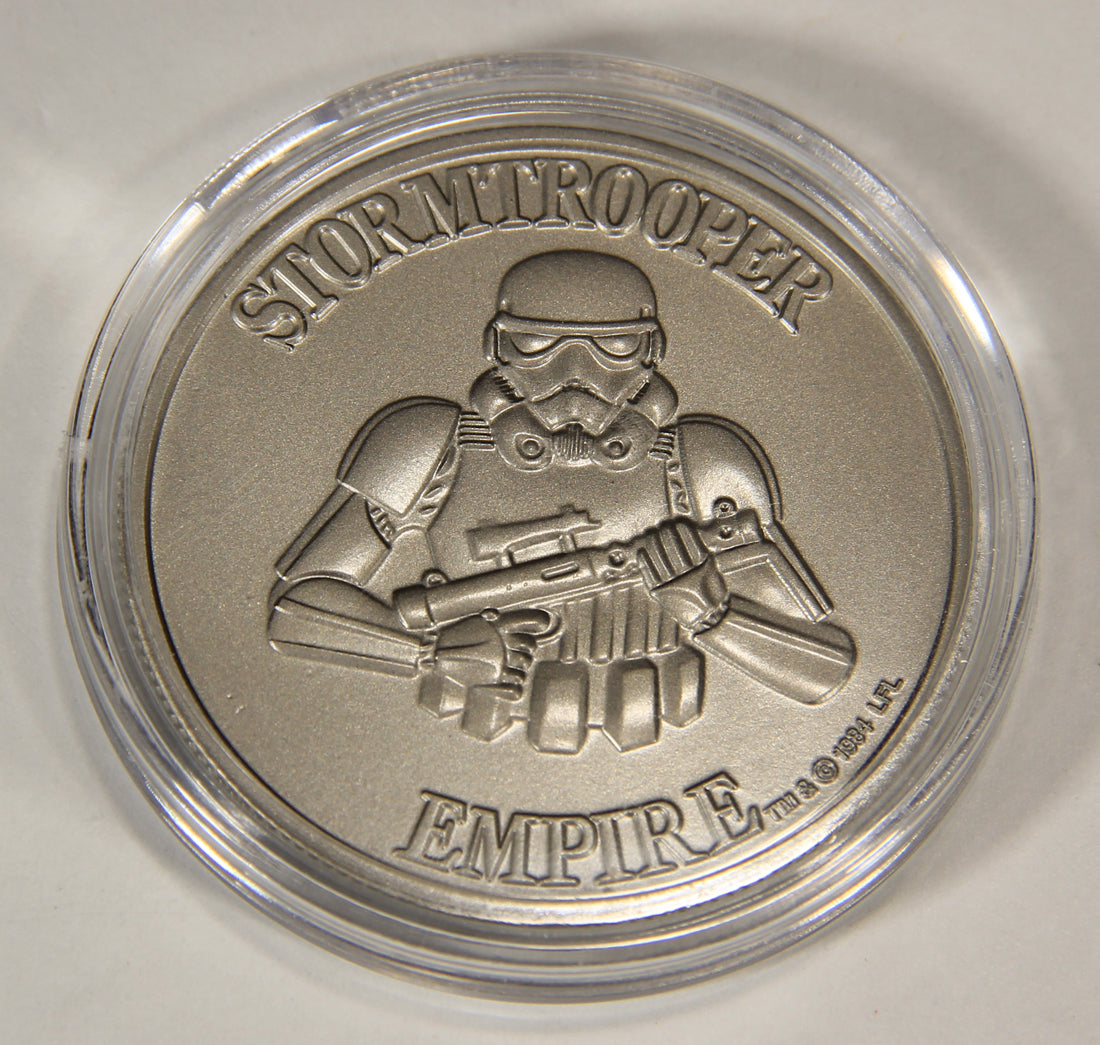 Star Wars Coin POTF Stormtrooper CUSTOM Replacement Top Quality Repro L015116