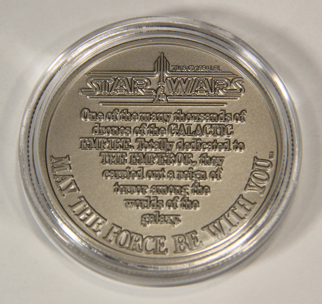 Star Wars Coin POTF Stormtrooper CUSTOM Replacement Top Quality Repro L015116