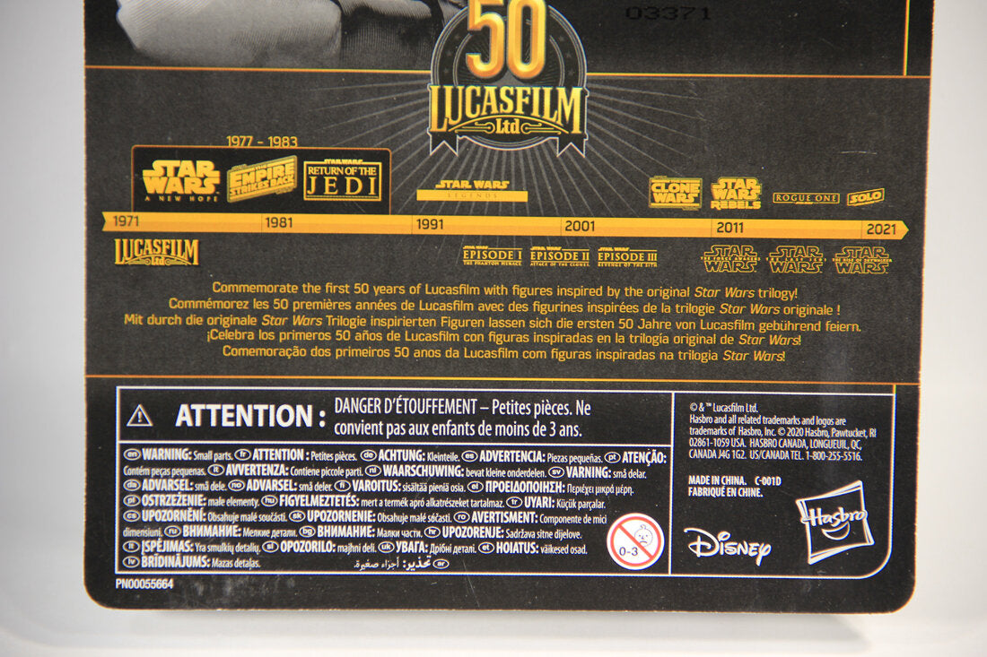 Star Wars Luke Skywalker Hoth Black Series Archive 6 Inch 50th Anniversary Lucasfilm MOC L015138