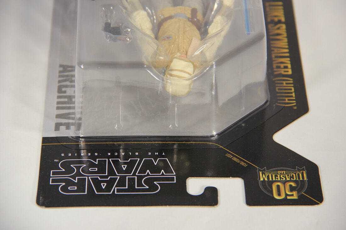 Star Wars Luke Skywalker Hoth Black Series Archive 6 Inch 50th Anniversary Lucasfilm MOC L015138