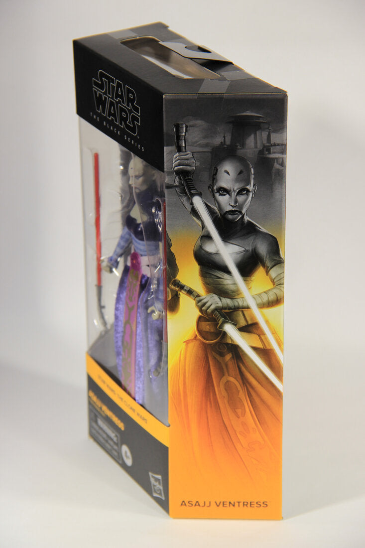 Star Wars Asajj Ventress #07 The Clone Wars Black Series Galaxy 6 Inch Figure MISB L015139