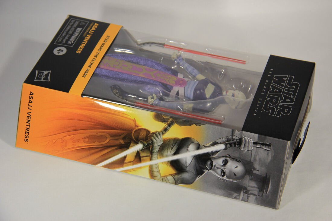 Star Wars Asajj Ventress #07 The Clone Wars Black Series Galaxy 6 Inch Figure MISB L015139